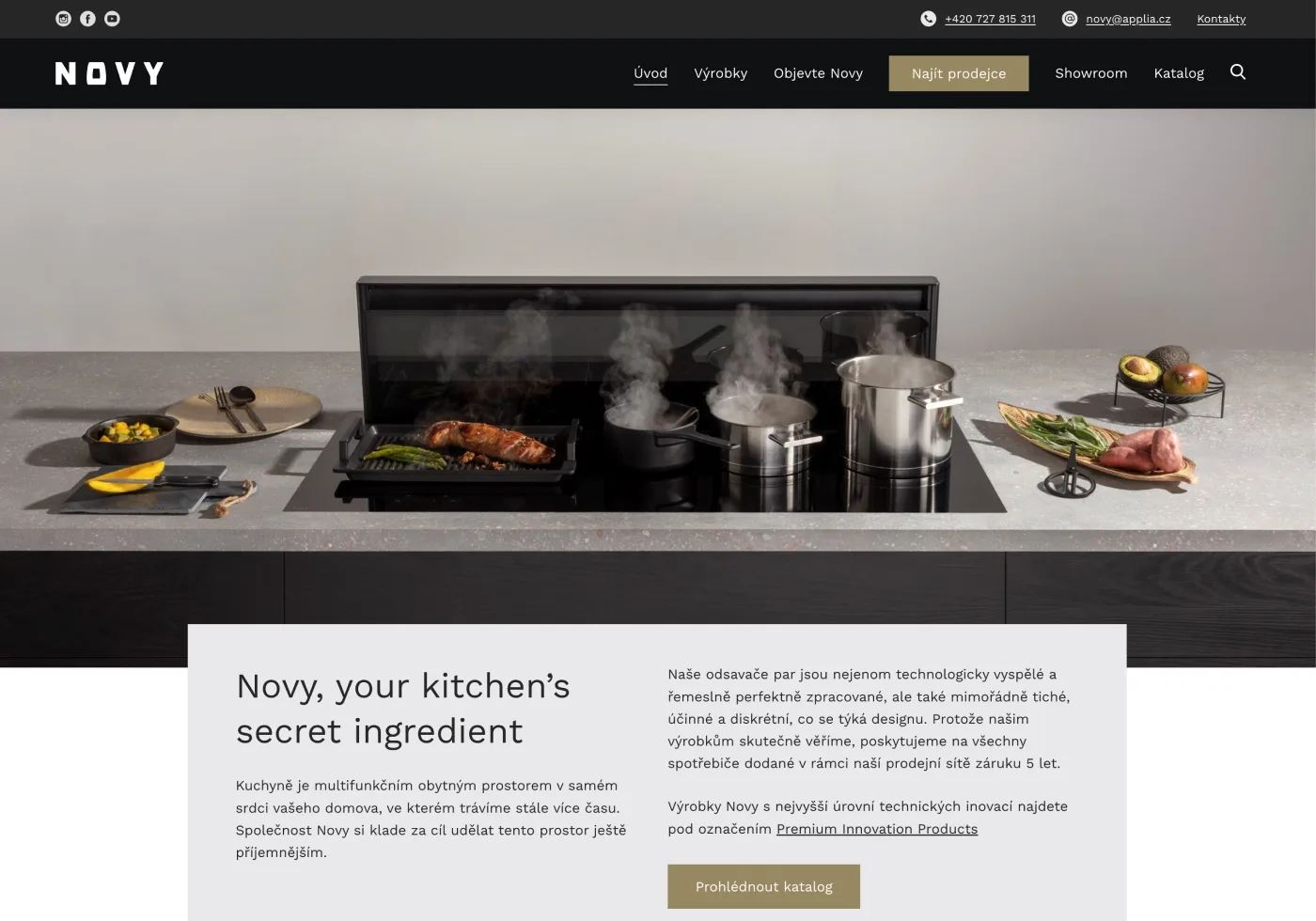 novyodsavace.cz - UI & web